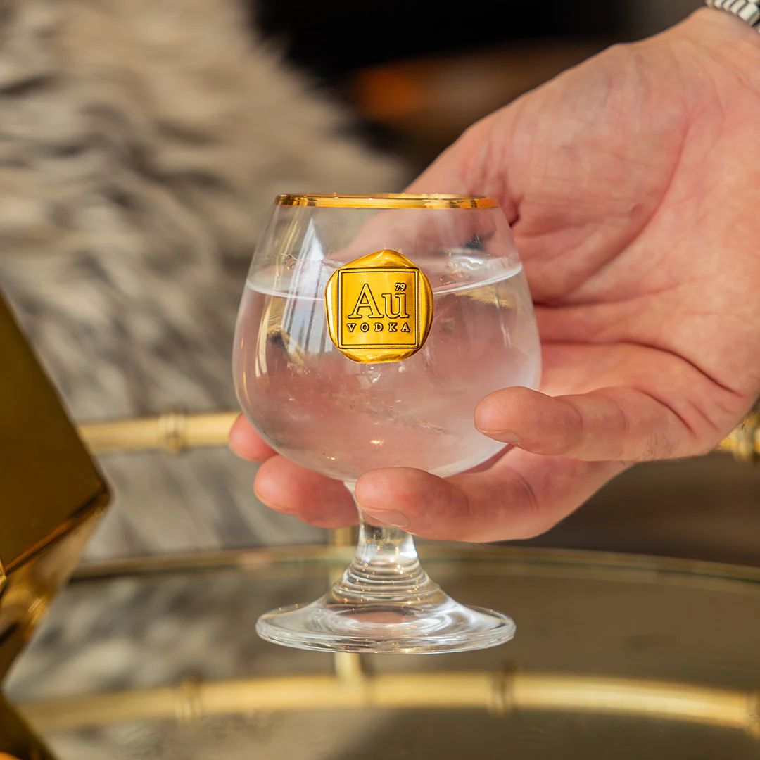 Au Stamp Glass - Image 3