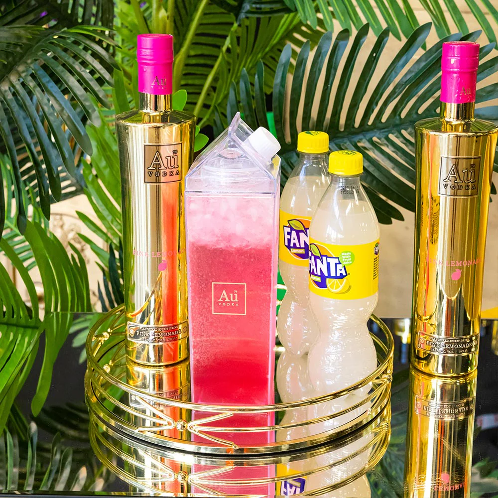 Au Vodka Bottle & Cocktail Carton Combo - Image 5