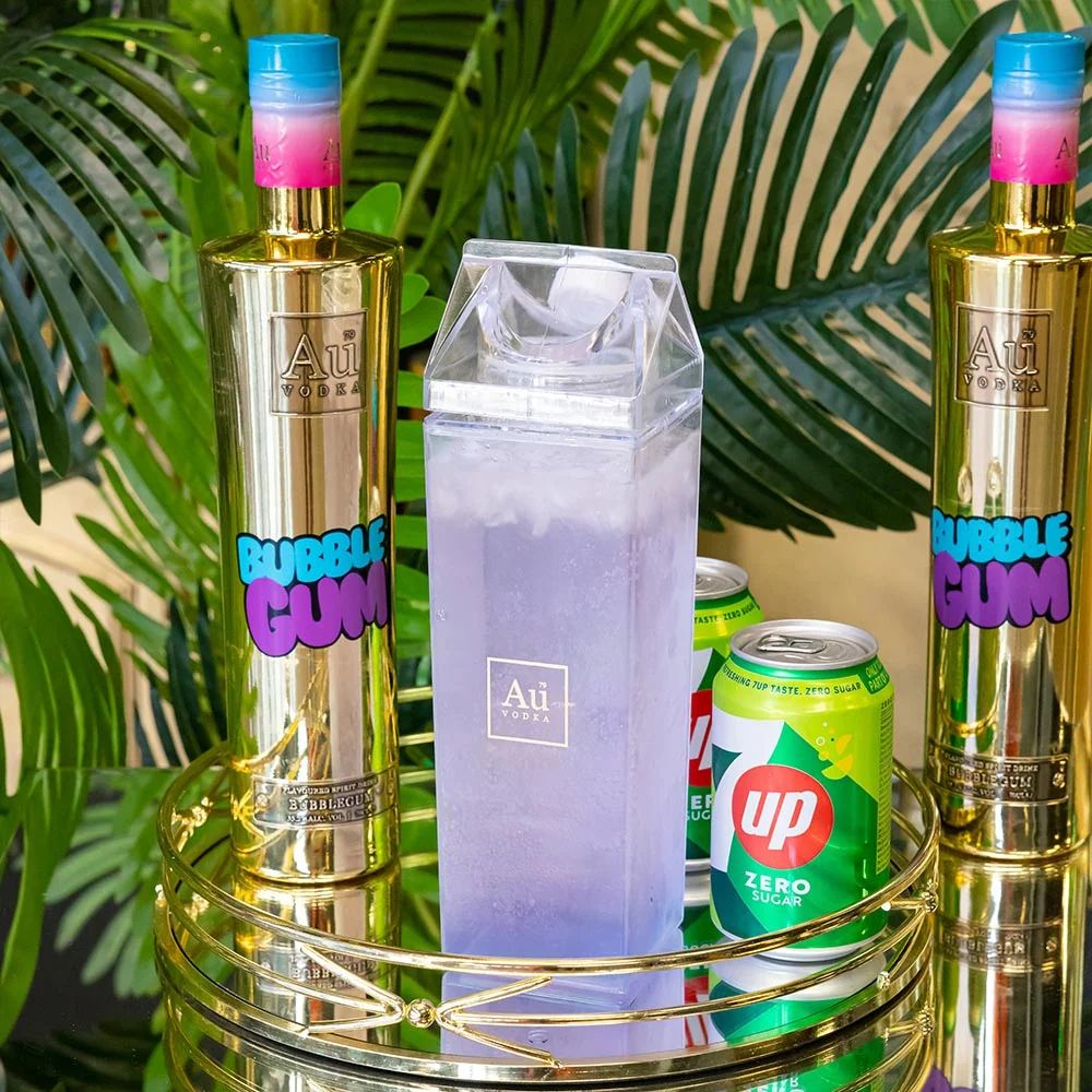 Au Vodka Bottle & Cocktail Carton Combo - Image 6