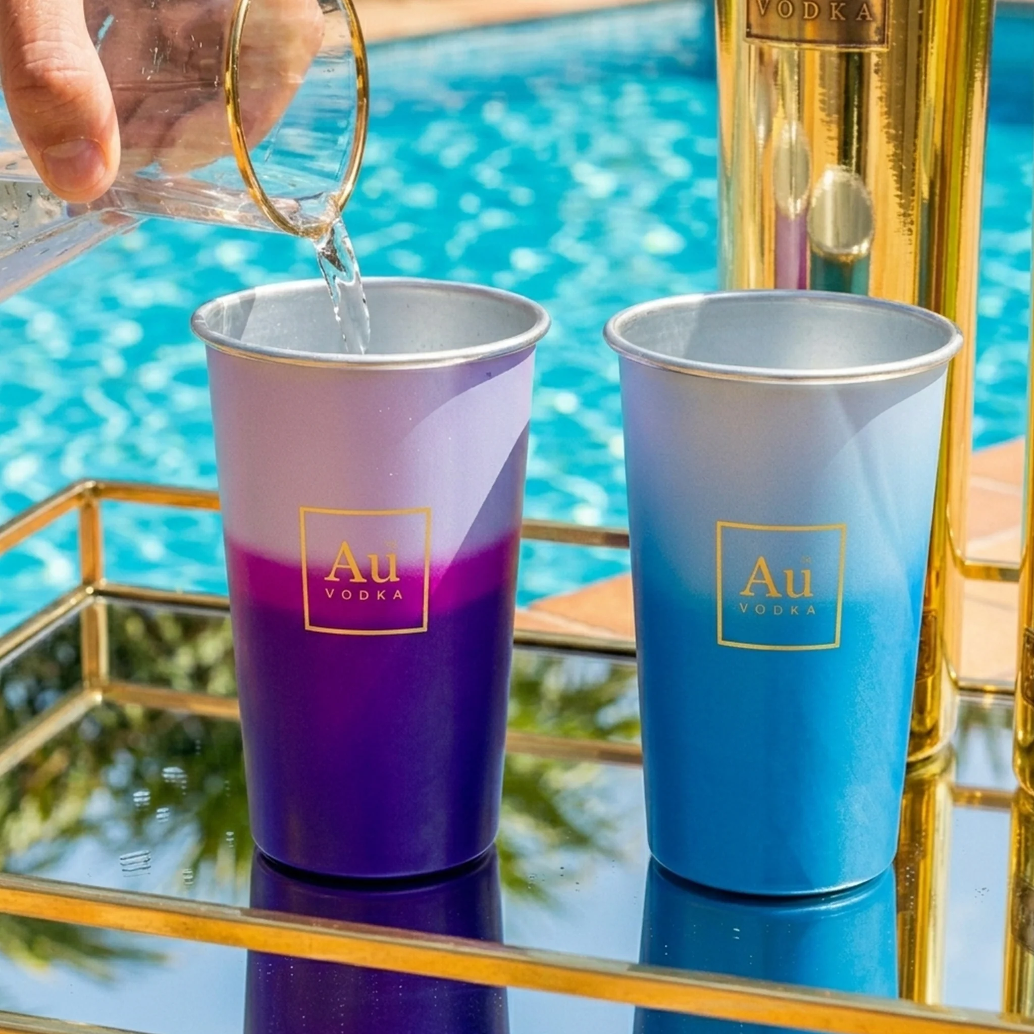 Au Color Changing Cup