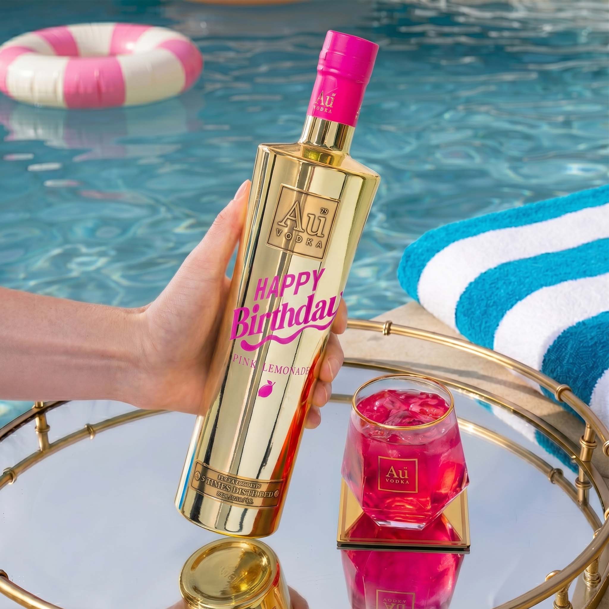 Au Vodka Happy Birthday Edition 750ml - Image 3