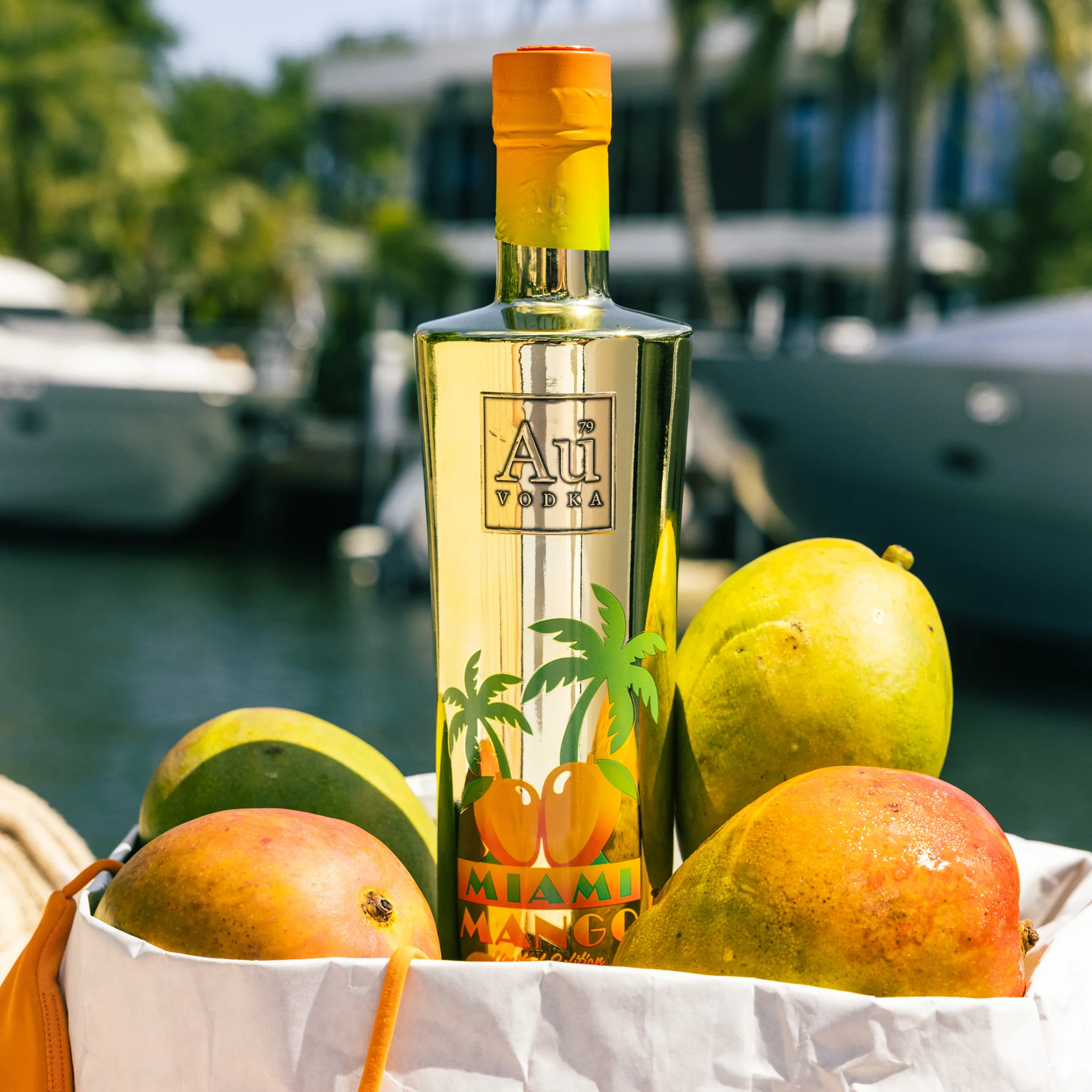 Au Vodka Miami Mango 700ml - Image 8